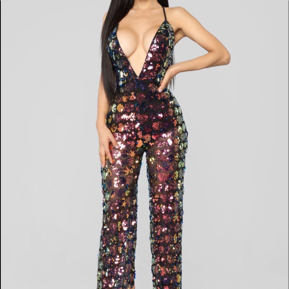 Sequin jumpsuit